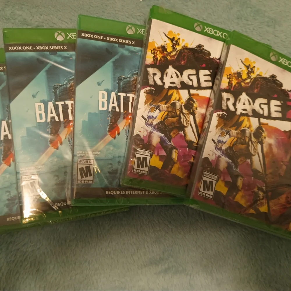 Battlefield 2042 Xbox - one and Rage 2 Xbox one